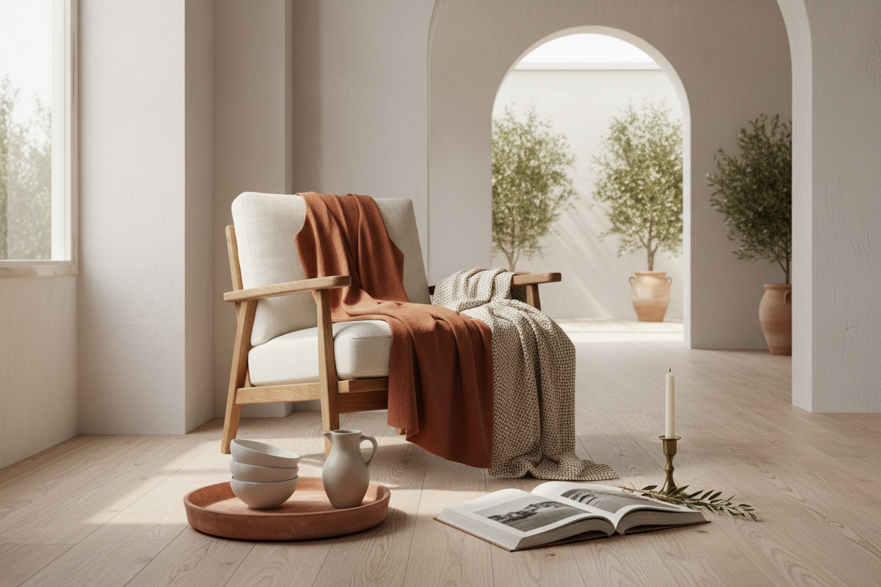 Spanish-inspired elegant lifestyle hero banner